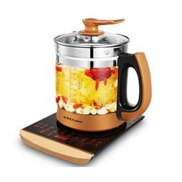 榮事達養生杯電熱迷你玻璃養生壺辦公室智能電熱水杯煮茶器花茶壺